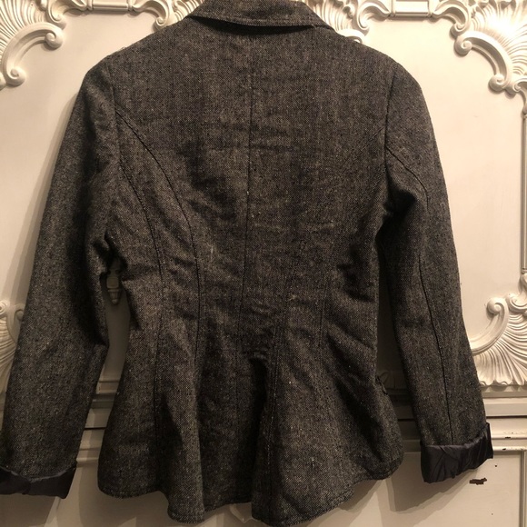 Embroidered Wool Blazer - Picture 4 of 4